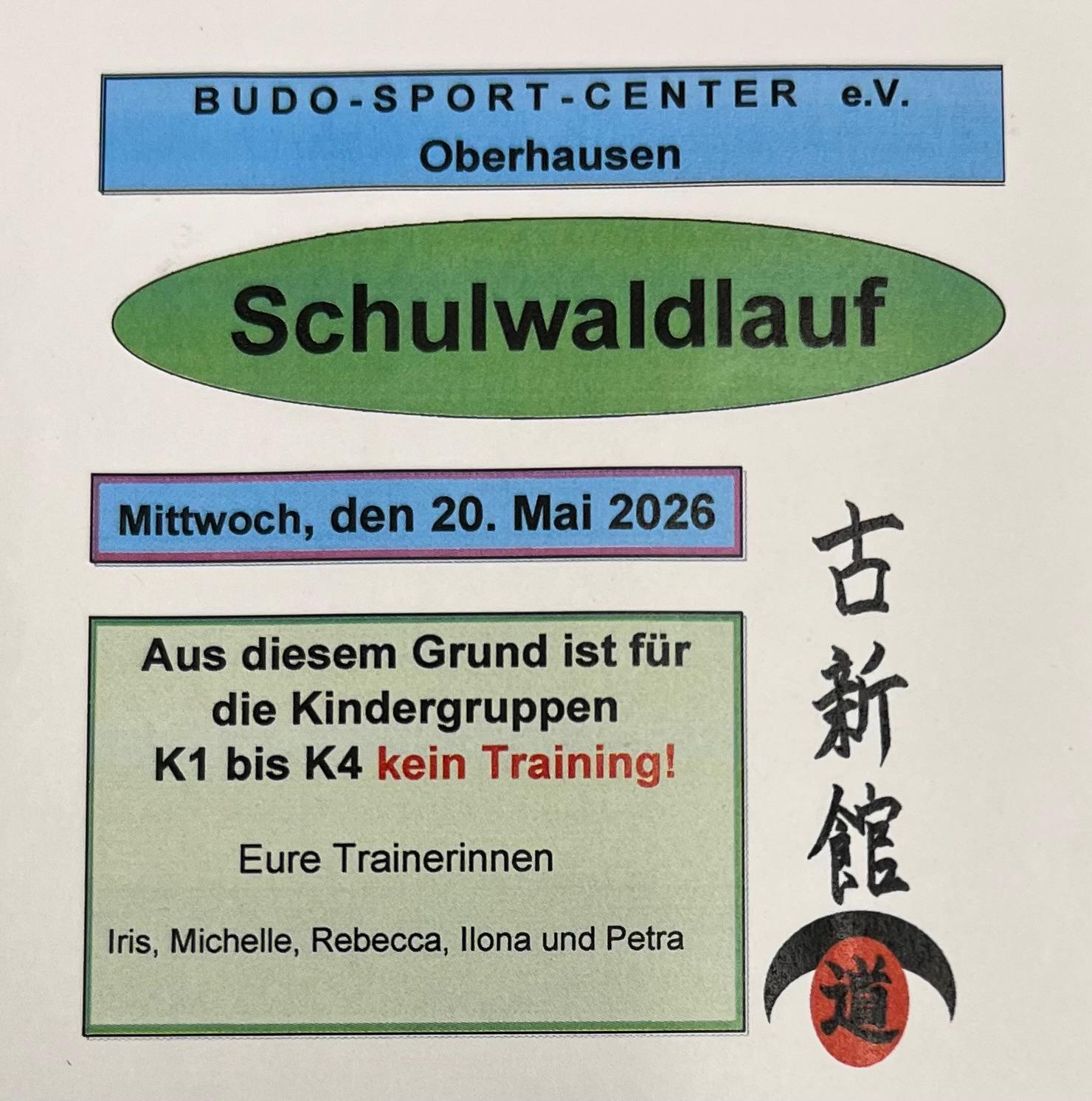 Schulwaldlauf 20.05.2026
